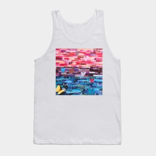 Bi Pride and Hearts Tank Top